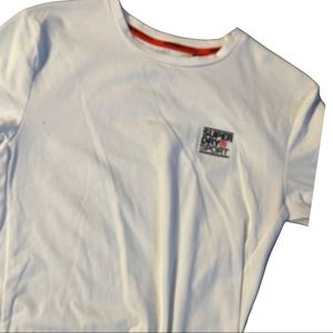 SuperDry Sport White T shirt Size S